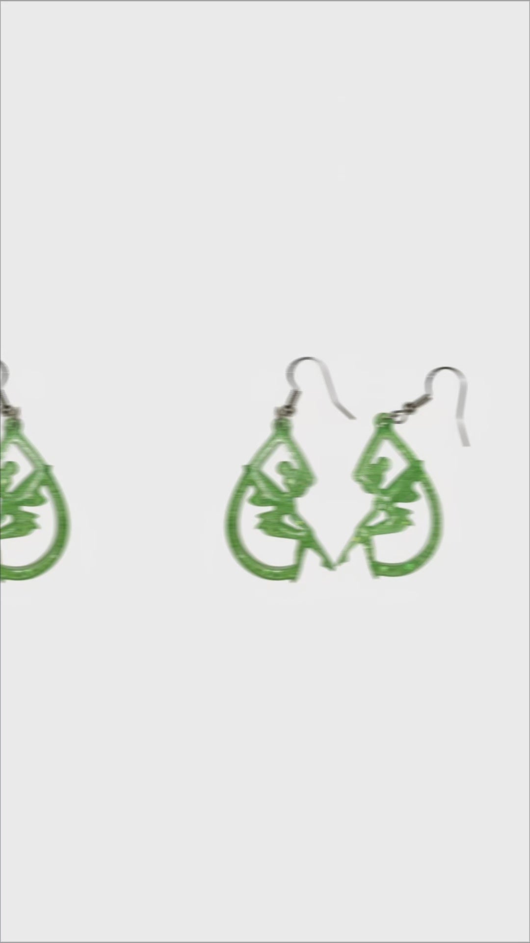 Enchanted Forest Fairy Dangle Earrings (Glows in the Dark!)