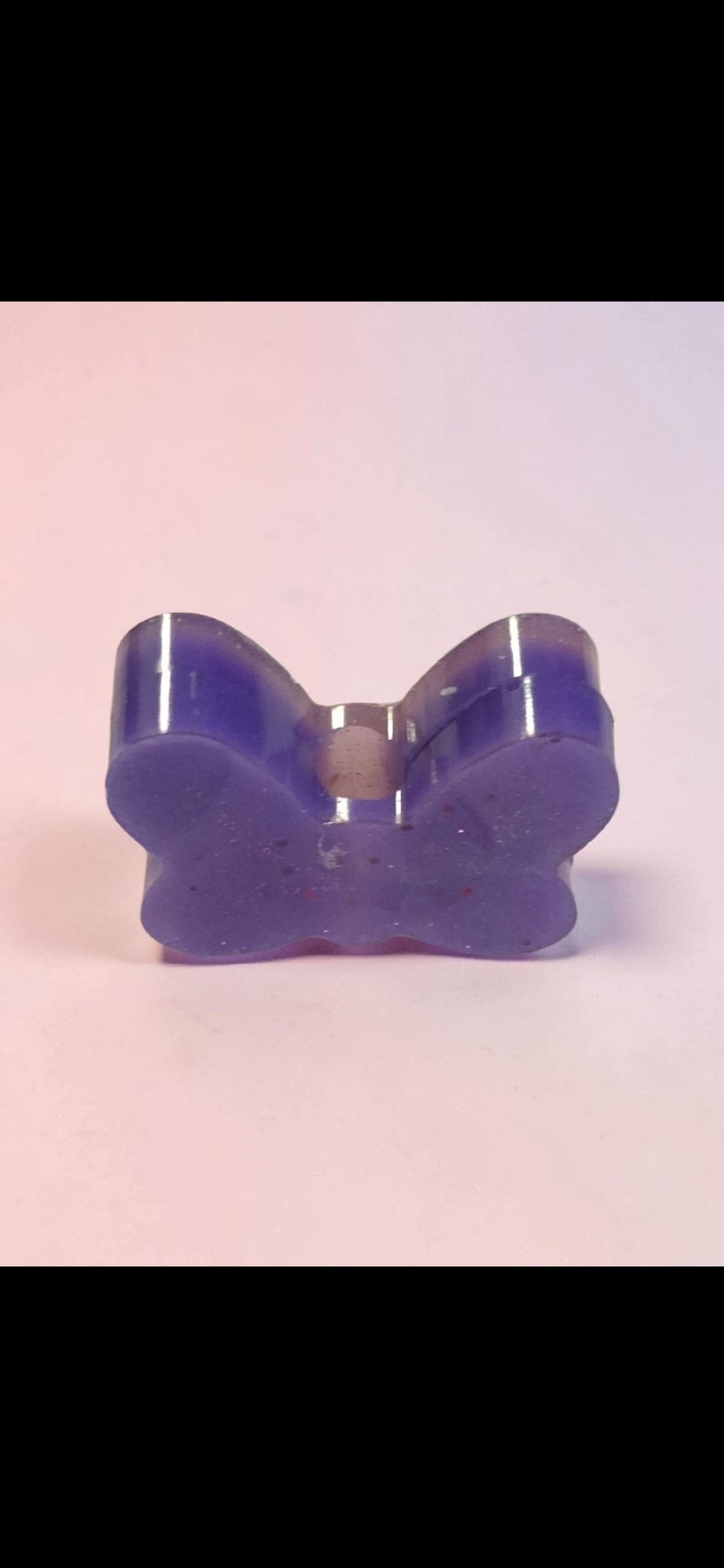 Glow-in-the-Dark Resin Butterfly Straw Topper – Translucen